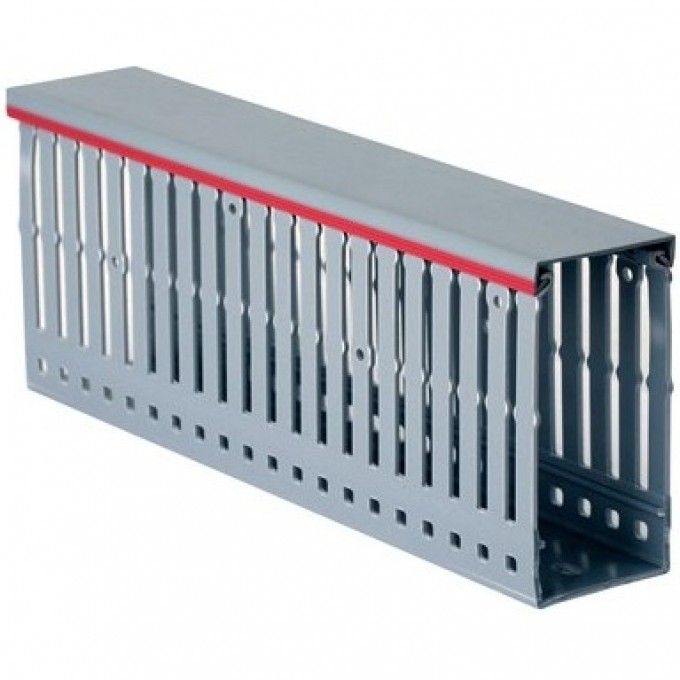 Короб перфорированный DKC RL6 80x40 серый QUADRO 01153RL
